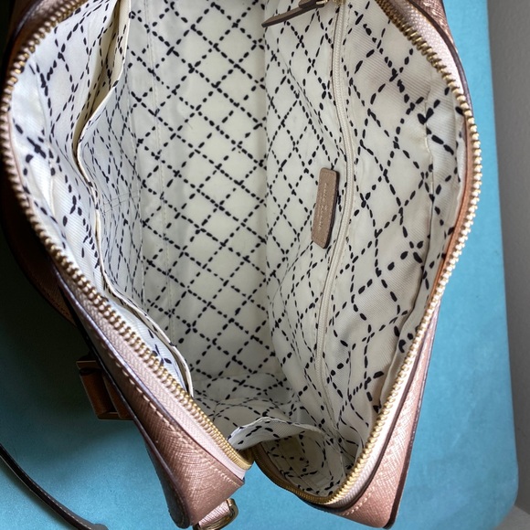 Kate Spade Felix Newbury Saffiano Rose Gold Purse - Picture 8 of 15